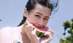 吃瓜女孩头像清新,少女头像下的甜蜜诱惑