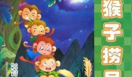 猴子吃瓜故事动画,一场欢乐的瓜果盛宴